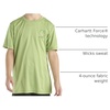 image:imageCarhartt Kids CA6696 ShortSleeve Force Sun Defender TShirt  BoysBright Light Green