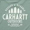 image:imageCarhartt Kids CA6696 ShortSleeve Force Sun Defender TShirt  BoysLaurel Wreath Heather