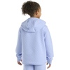 image:imageCarhartt Kids CA7108 LongSleeve Quilted Jersey Half Zip Sweatshirt  GirlsMed Purple