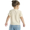 image:imageCarhartt Kids CA7115 ShortSleeve Dog TShirt  GirlsLight Beige