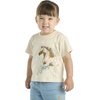 image:imageCarhartt Kids CA7115 ShortSleeve Dog TShirt  GirlsLight Beige