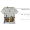 image:imageCarhartt Kids CA8705 ShortSleeve Tool Belt Tee  BoysHeather Gray