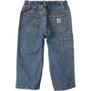 image:imageCarhartt Kids CK8303 Washed Dungaree Pant  BoysDenim Medium Wash