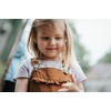 image:imageCarhartt Kids CM9748 Canvas Ruffle Front Shortall  GirlsCarhartt Brown