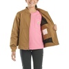 image:imageCarhartt Kids CP9579 Rugged Flex Canvas Jacket  GirlsCarhartt Brown