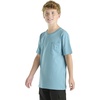 image:imageCarhartt Kids Short Sleeve Pocket TShirt Tee Shirt  100 Cotton  A Classic Pocket Tee Built Tough For Kids  Everyday WearAdriatic Blue Tonal