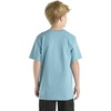 image:imageCarhartt Kids Short Sleeve Pocket TShirt Tee Shirt  100 Cotton  A Classic Pocket Tee Built Tough For Kids  Everyday WearAdriatic Blue Tonal