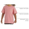 image:imageCarhartt Kids Short Sleeve Pocket TShirt Tee Shirt  100 Cotton  A Classic Pocket Tee Built Tough For Kids  Everyday WearBright Pink Lemonade