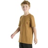 image:imageCarhartt Kids Short Sleeve Pocket TShirt Tee Shirt  100 Cotton  A Classic Pocket Tee Built Tough For Kids  Everyday WearCarhartt Brown Tonal