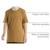 image:imageCarhartt Kids Short Sleeve Pocket TShirt Tee Shirt  100 Cotton  A Classic Pocket Tee Built Tough For Kids  Everyday WearCarhartt Brown Tonal