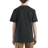 image:imageCarhartt Kids Short Sleeve Pocket TShirt Tee Shirt  100 Cotton  A Classic Pocket Tee Built Tough For Kids  Everyday WearCaviar Black