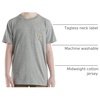 image:imageCarhartt Kids Short Sleeve Pocket TShirt Tee Shirt  100 Cotton  A Classic Pocket Tee Built Tough For Kids  Everyday WearCharcoal Heather Grey