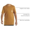 image:imageCarhartt Kids Short Sleeve Pocket TShirt Tee Shirt  100 Cotton  A Classic Pocket Tee Built Tough For Kids  Everyday WearClassic Brown