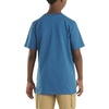 image:imageCarhartt Kids Short Sleeve Pocket TShirt Tee Shirt  100 Cotton  A Classic Pocket Tee Built Tough For Kids  Everyday WearDeep Lagoon