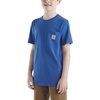 image:imageCarhartt Kids Short Sleeve Pocket TShirt Tee Shirt  100 Cotton  A Classic Pocket Tee Built Tough For Kids  Everyday WearGalaxy Blue