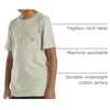 image:imageCarhartt Kids Short Sleeve Pocket TShirt Tee Shirt  100 Cotton  A Classic Pocket Tee Built Tough For Kids  Everyday WearHeather Grey