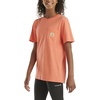 image:imageCarhartt Kids Short Sleeve Pocket TShirt Tee Shirt  100 Cotton  A Classic Pocket Tee Built Tough For Kids  Everyday WearHot Coral