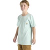 image:imageCarhartt Kids Short Sleeve Pocket TShirt Tee Shirt  100 Cotton  A Classic Pocket Tee Built Tough For Kids  Everyday WearLight Blue