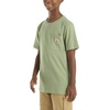 image:imageCarhartt Kids Short Sleeve Pocket TShirt Tee Shirt  100 Cotton  A Classic Pocket Tee Built Tough For Kids  Everyday WearLoden Frost