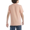 image:imageCarhartt Kids Short Sleeve Pocket TShirt Tee Shirt  100 Cotton  A Classic Pocket Tee Built Tough For Kids  Everyday WearPeach Amber