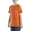 image:imageCarhartt Kids Short Sleeve Pocket TShirt Tee Shirt  100 Cotton  A Classic Pocket Tee Built Tough For Kids  Everyday WearPuffins Bill Orange