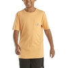 image:imageCarhartt Kids Short Sleeve Pocket TShirt Tee Shirt  100 Cotton  A Classic Pocket Tee Built Tough For Kids  Everyday WearTangerine Orange