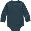 image:imageCarhartt LongSleeve Pocket Bodysuit  100 Cotton  Made From Breathable 100 Cotton Jersey  Easy ChangesAtlantic Deep