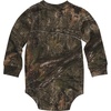 image:imageCarhartt LongSleeve Pocket Bodysuit  100 Cotton  Made From Breathable 100 Cotton Jersey  Easy ChangesMossy Oak Country Dna