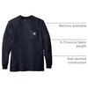 image:imageCarhartt Mens Dearborn Loose LS TShirtDark Blue