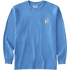 image:imageCarhartt Mens Dearborn Loose LS TShirtDeep Workwear Blue Heather