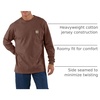 image:imageCarhartt Mens Dearborn Loose LS TShirtMocha Heather