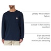 image:imageCarhartt Mens Dearborn Loose LS TShirtNavy