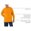 image:imageCarhartt Mens Dearborn Loose LS TShirtRust Heather