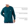 image:imageCarhartt Mens Dearborn Loose LS TShirtStream Blue