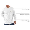 image:imageCarhartt Mens Dearborn Loose LS TShirtWhite