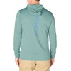 image:imageCarhartt Mens Force Sun Defender Lightweight LongSleeve Hooded Logo Graphic TShirtHarbor Teal Heather