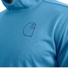 image:imageCarhartt Mens Force Sun Defender Lightweight LongSleeve Hooded Logo Graphic TShirtHorizon Blue Heather