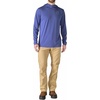 image:imageCarhartt Mens Force Sun Defender Lightweight LongSleeve Hooded Logo Graphic TShirtRanchers Sky Heather
