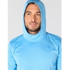 image:imageCarhartt Mens Force Sun Defender Lightweight LongSleeve Hooded Logo Graphic TShirtTranquil Blue Heather