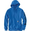 image:imageCarhartt Mens Iconic K288 Logo Sweatshirt CloseoutBeacon Blue Heather