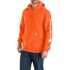 image:imageCarhartt Mens Iconic K288 Logo Sweatshirt CloseoutBright Orange