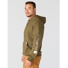 image:imageCarhartt Mens Iconic K288 Logo Sweatshirt CloseoutBurnished Logs Heather