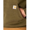 image:imageCarhartt Mens Iconic K288 Logo Sweatshirt CloseoutBurnished Logs Heather