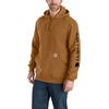 image:imageCarhartt Mens Iconic K288 Logo Sweatshirt CloseoutCarhartt Brown