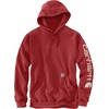 image:imageCarhartt Mens Iconic K288 Logo Sweatshirt CloseoutCrabapple Heather