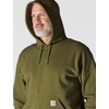 image:imageCarhartt Mens Iconic K288 Logo Sweatshirt CloseoutDark Bronzed Green Heather
