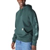 image:imageCarhartt Mens Iconic K288 Logo Sweatshirt CloseoutDark Harbor Teal Heather