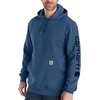 image:imageCarhartt Mens Iconic K288 Logo Sweatshirt CloseoutDeep Ocean Heather