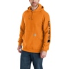image:imageCarhartt Mens Iconic K288 Logo Sweatshirt CloseoutMarmalade Heather