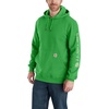 image:imageCarhartt Mens Iconic K288 Logo Sweatshirt CloseoutOlive Green Heather